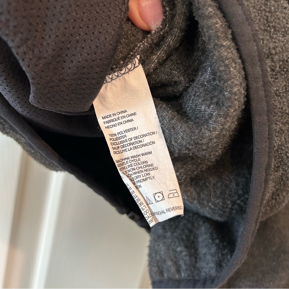 M Timberland Gray Zip Up Fleece - Picture 5 of 6